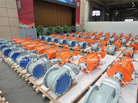 高質(zhì)量交付一刻不停｜良固閥門集團氣動平行雙閘板閘閥